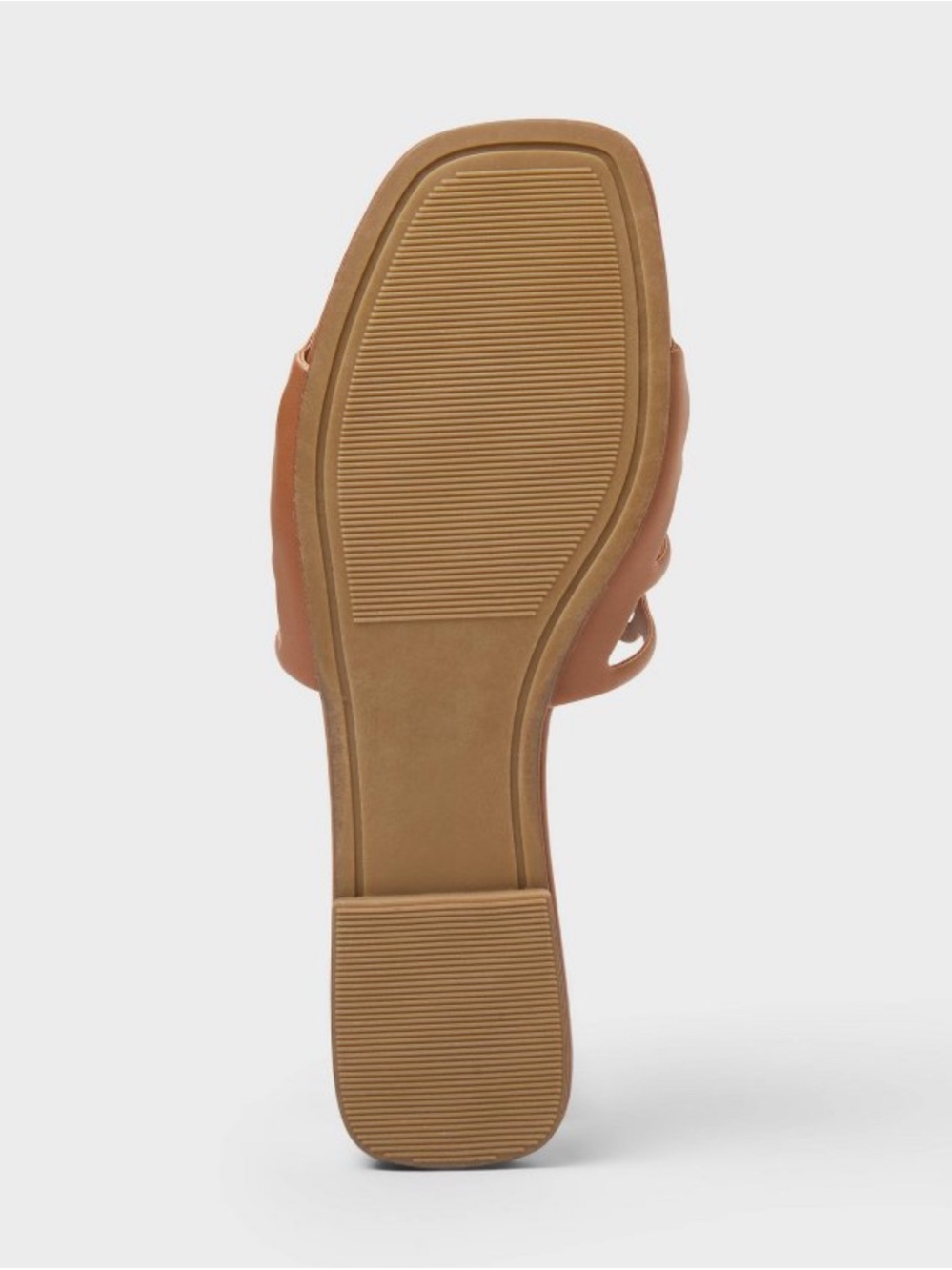 NWT A New Day Women’s Fiona Slide Sandal in Beige Brown Size 8W - Picture 4 of 4